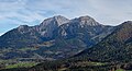 * Nomination Hoher Göll in the Berchtesgaden Alps, seen from the west --Milseburg 12:35, 13 May 2023 (UTC) * Promotion  Support Good quality. --Espandero 13:49, 13 May 2023 (UTC)