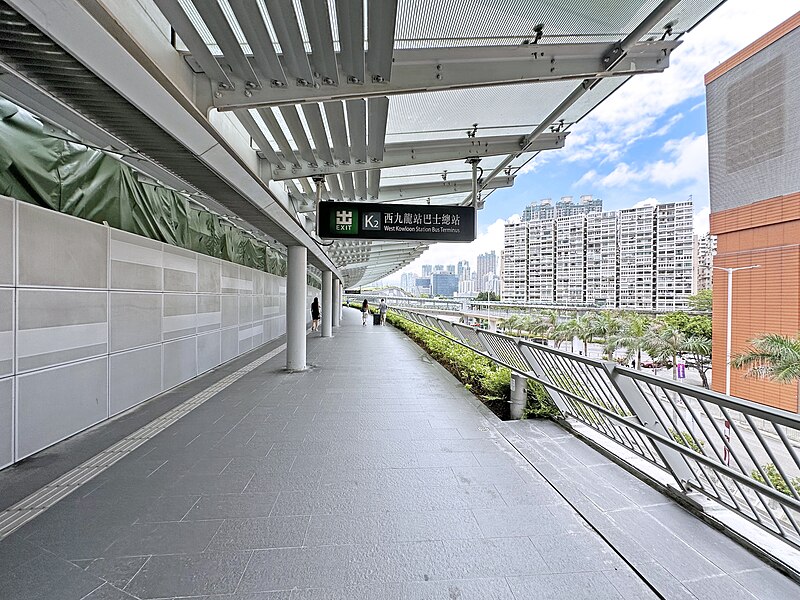 File:Hong Kong West Kowloon Station Exit K2 2023 07 part2.jpg