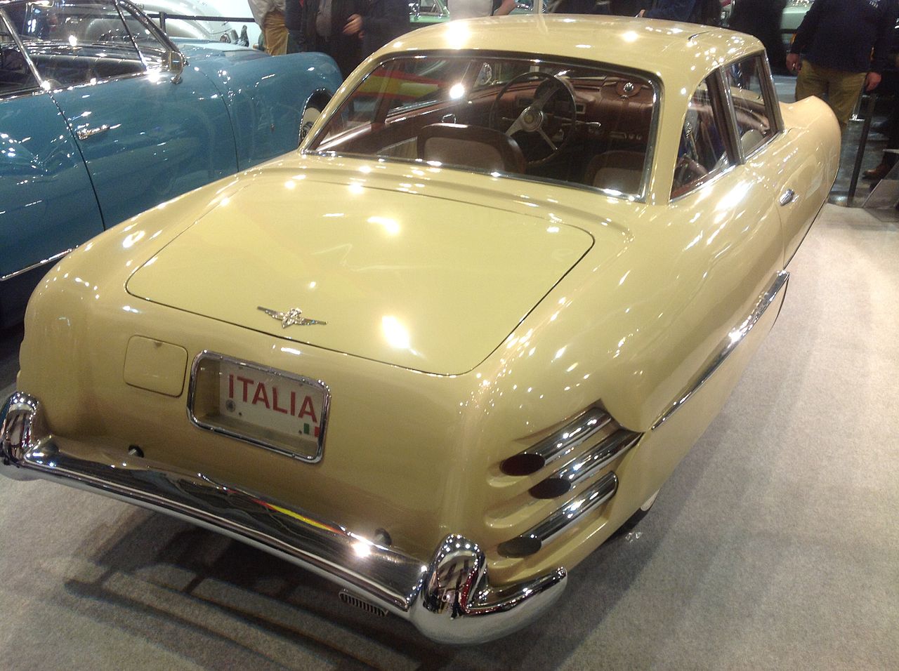 Image of Hudson Italia coupe by Carrozzeria Touring of Milan (26121336900)