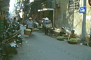 Straßenszene in Hanoi