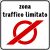 Italian traffic signs - fine zona traffico limitato.svg