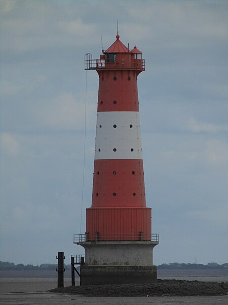 File:Jadebusen, Leuchtturm Arngast (2).jpg