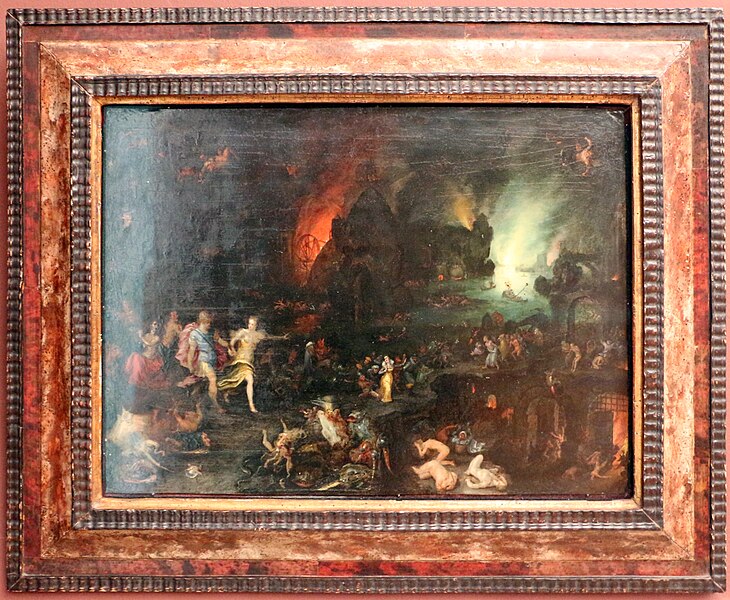 File:Jan Bruegel il Giovane (cerchia), enea agli inferi, 01.jpg