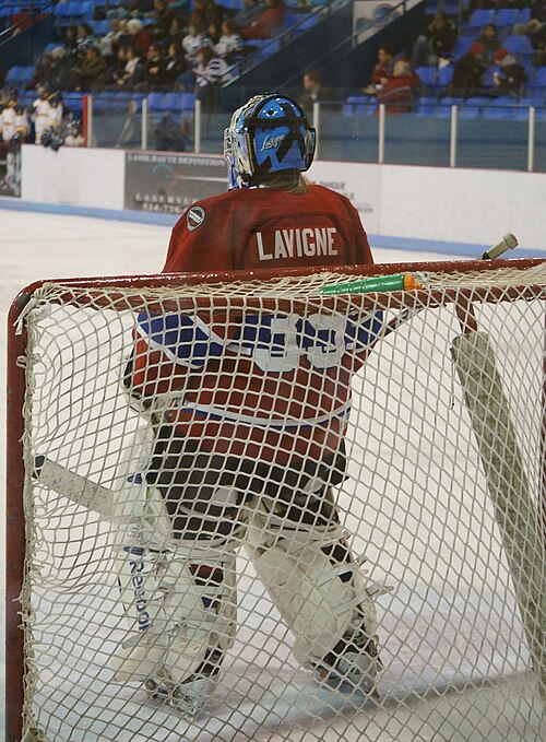 Jenny Lavigne, the Star's long-time starting goaltender, later served as an assistant coach for the team
