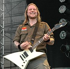 Strömblad performing in 2013