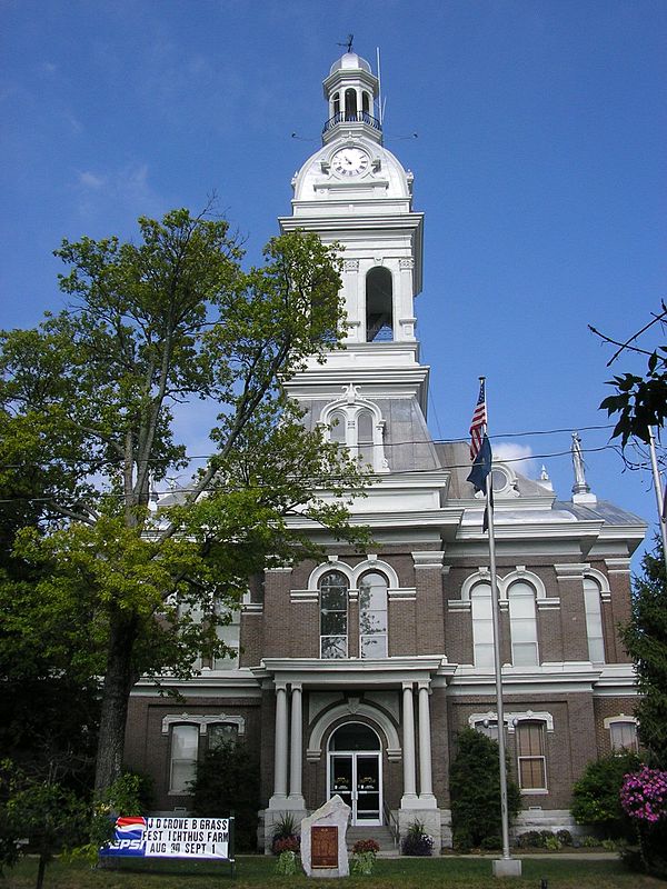 Jessamine County courthouse in Nicholasville