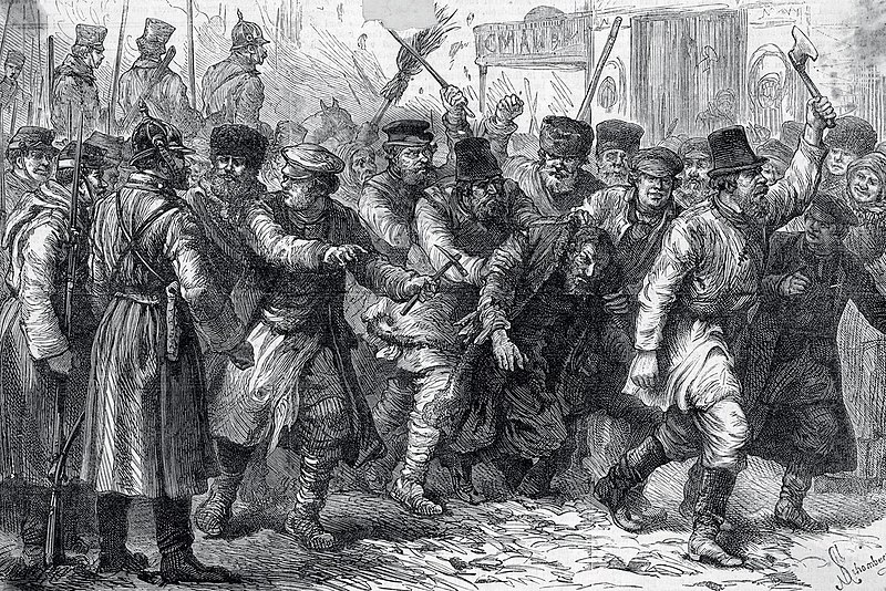 File:Jewish pogrom in Kiev (1881).jpg