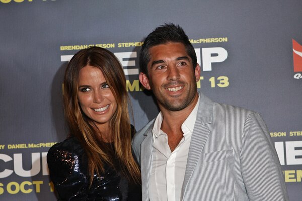 Anasta with his first wife Jodi Gordon (2011)