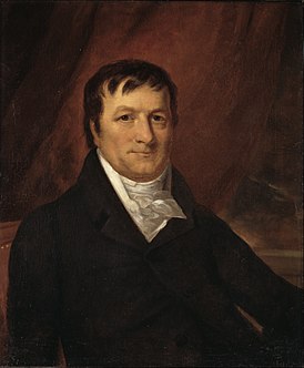 портрет работы Дж.У. Джарвиса, прибл. 1825 год