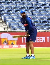 K.L. Rahul amid practice session (2019) K.L. Rahul.jpg