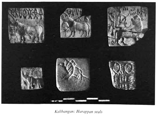 Kalibangan Harappan seals