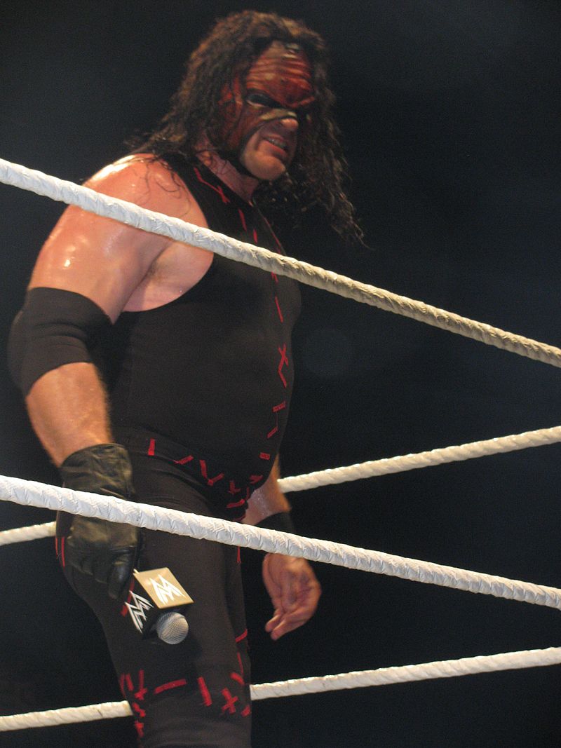 coloring pages of kane wwe