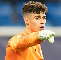 Kepa a Chelsea színeiben 2021-ben