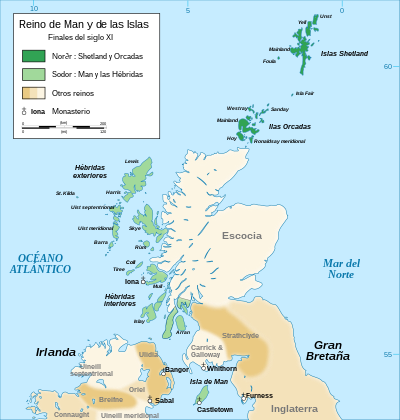 Territorios vikingos de las Islas del Norte