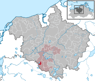 <span class="mw-page-title-main">Klein Upahl</span> Municipality in Mecklenburg-Vorpommern, Germany