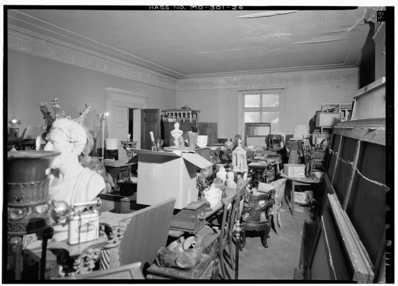 File:LIVING ROOM, LOOKING EAST. - Oxon Hill Manor, 6701 Oxon Hill Road, Oxon Hill, Prince George's County, MD HABS MD,17-OXHI,1-24.tif