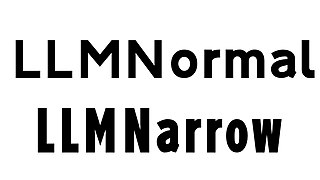LLM Lettering is a set of sans-serif typefaces developed by the Malaysian Highway Authority and used for road signage on expressways in Malaysia. The font was divided into two types: LLM Normal (Standard/Regular) and LLM Narrow (Condensed). The LLM Normal typeface is a modified form of the Italian Alfabeto Normale and Alfabeto Stretto. The lettering is special use for the Malaysian Expressway System.