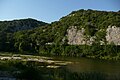 Français : La Cèze près de Montclus (Gard).