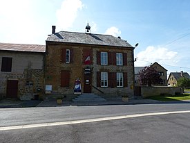 La Horgne (Ardennes) mairie et musée des Spahis.JPG