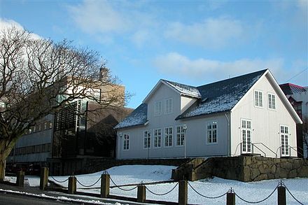 The Faroese Parliament building