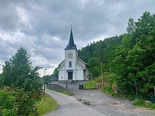 <span class="mw-page-title-main">Langangen Church</span> Church in Telemark, Norway