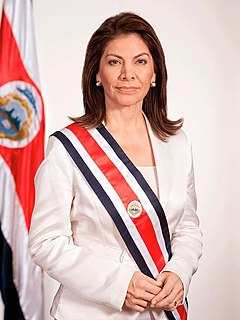 Laura Chinchilla 46th President of Costa Rica (2010-2014)