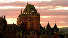 Chateau Frontenac, Vieux-Quebec (Old Quebec), Quebec City Le chateau Frontenac Vieux-Quebec, ville de Quebec, Quebec.jpg