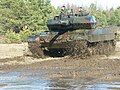 Leopard 2A6 des Ausbildungszentrums in Munster