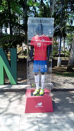 Costa Rica's 2018 FIFA World Cup kit showcased in Limón