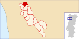 Kaart van Baguim do Monte