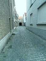 De Loppemstraat gezien van uit de Oude Burg