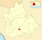 Расположение муниципалитета Лос-Моларес на карте провинции