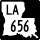 Luizjana Highway 656 znacznik
