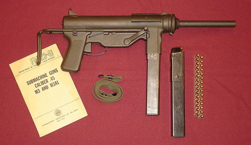 Le mystérieux M1911 en acier embouti 1024px-M3-SMG