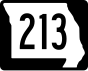 Marcador de ruta 213
