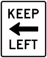 左側通行（R4-8a）