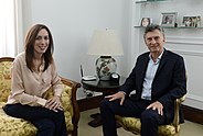 Macri and the governor-elect, Maria Eugenia Vidal Macri y Vidal.jpg