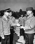 Thumbnail for File:MajGen Emile P. Moses at Parris Island in 1944.jpg