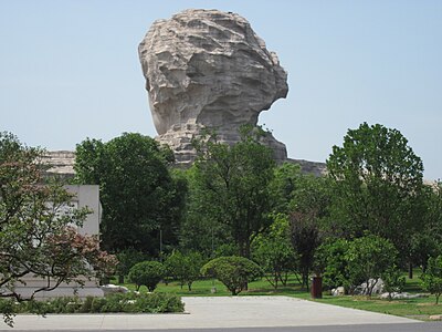 Part posterior de l'estàtua