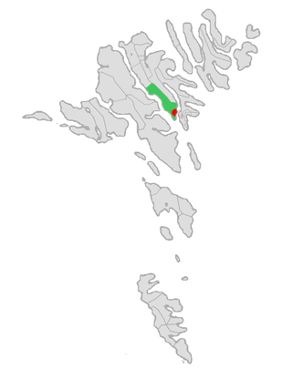 <span class="mw-page-title-main">Sjóvar Municipality</span> Place in Faroe Islands, Kingdom of Denmark