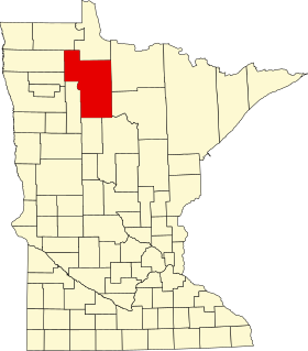 Plassering av Beltrami County, Minnesota