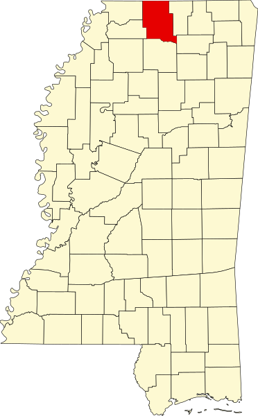 File:Map of Mississippi highlighting Marshall County.svg