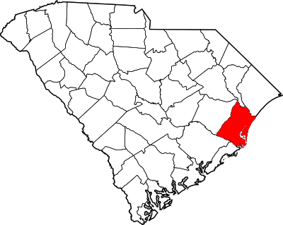 Map of South Carolina highlighting Georgetown County.svg
