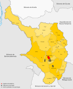 Carte du diocèse