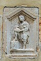 * Nomination Roman stone relief of a scrivener (CSIR II/3, 243) at the southern wall of the former priory building on Domplatz #3, Maria Saal, Carinthia, Austria -- Johann Jaritz 01:44, 27 October 2023 (UTC) * Promotion  Support Good quality.--Agnes Monkelbaan 04:05, 27 October 2023 (UTC)