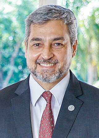 <span class="mw-page-title-main">Mario Abdo Benítez</span> President of Paraguay from 2018 to 2023