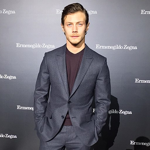 McCaul Lombardi at Zegna campaign launch - image taken by actor's management - copyright free