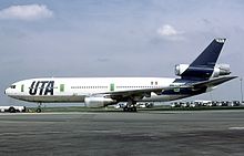 Le DC-10 N54629 d'UTA en 1981