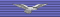 Medaglia militare aeronautica di lunga navigazione aerea di 2º grado - nastrino per uniforme ordinaria