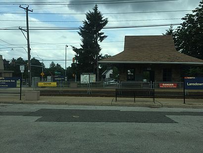 How to get to Lansdowne Avenue Station SEPTA Routes 101 and 102 with public transit - About the place